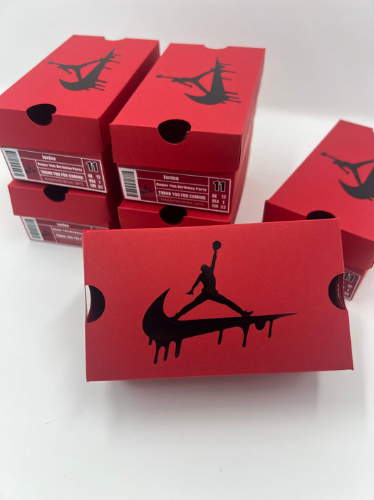 Sneaker Favor Boxes, Jordan Shoe Favor Boxes, Mini Box Favor Box, Personalized Favor Box, Nike Box, Senior Just Did It Gift box 2026
