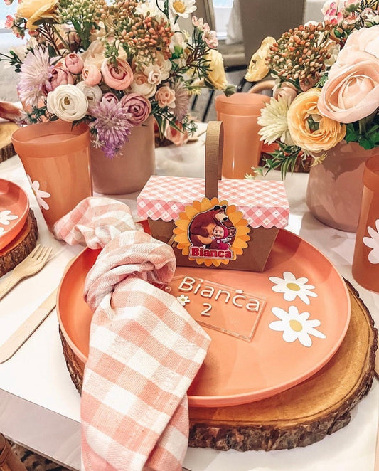 Masha and the Bear, Masha Birthday Party, Masha Favor boxes, Masha y el Oso, Bear and Masha, Candy boxes, Kids decorations,